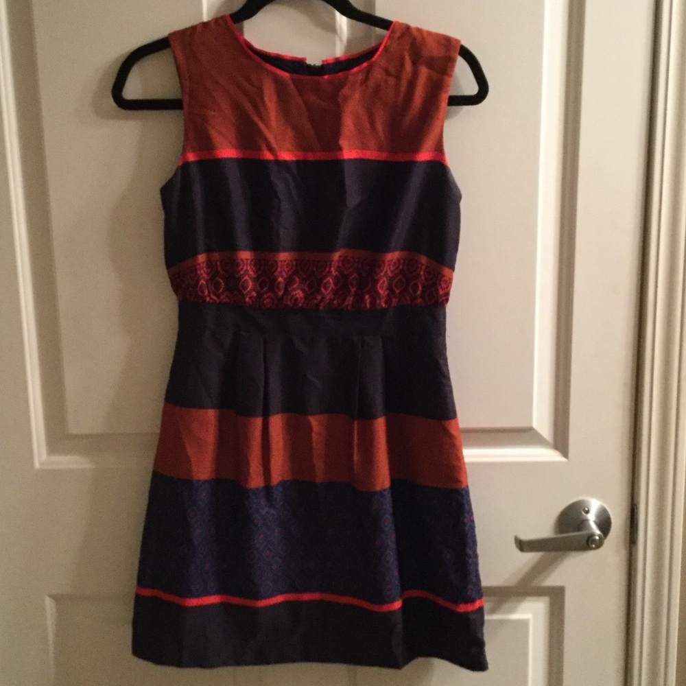 LOFT Petite structured swing Dress