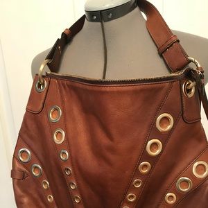 Cole Haan leather hobo handbag