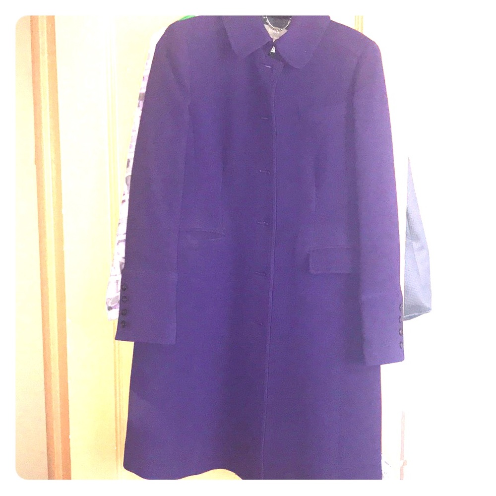 J Crew double cloth wool coat