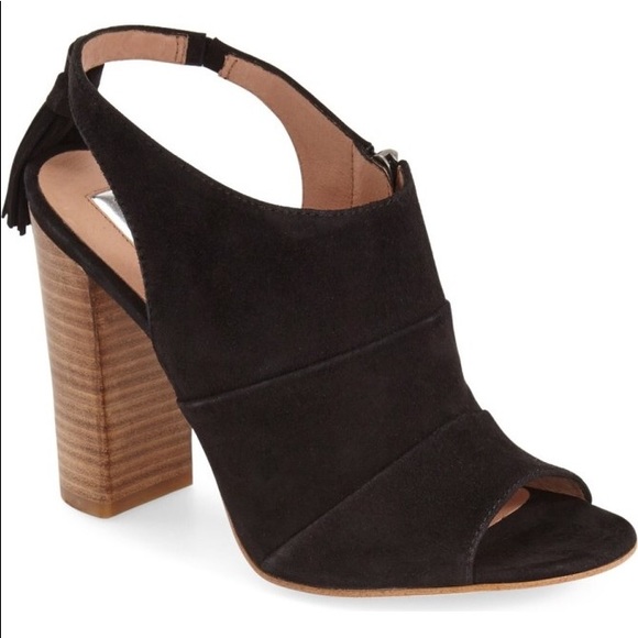 Halogen Shoes - Halogen Willow 4” Heels - Black Suede