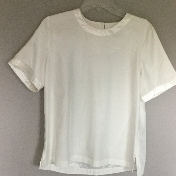 White satin shirt - Picture 1 of 2