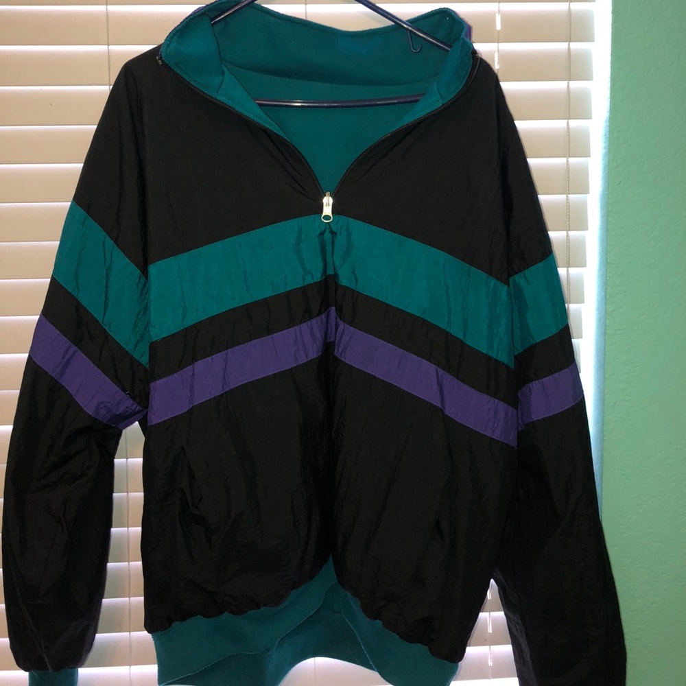 Vintage Reversible Windbreaker