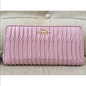 Coach pink wallet NWT