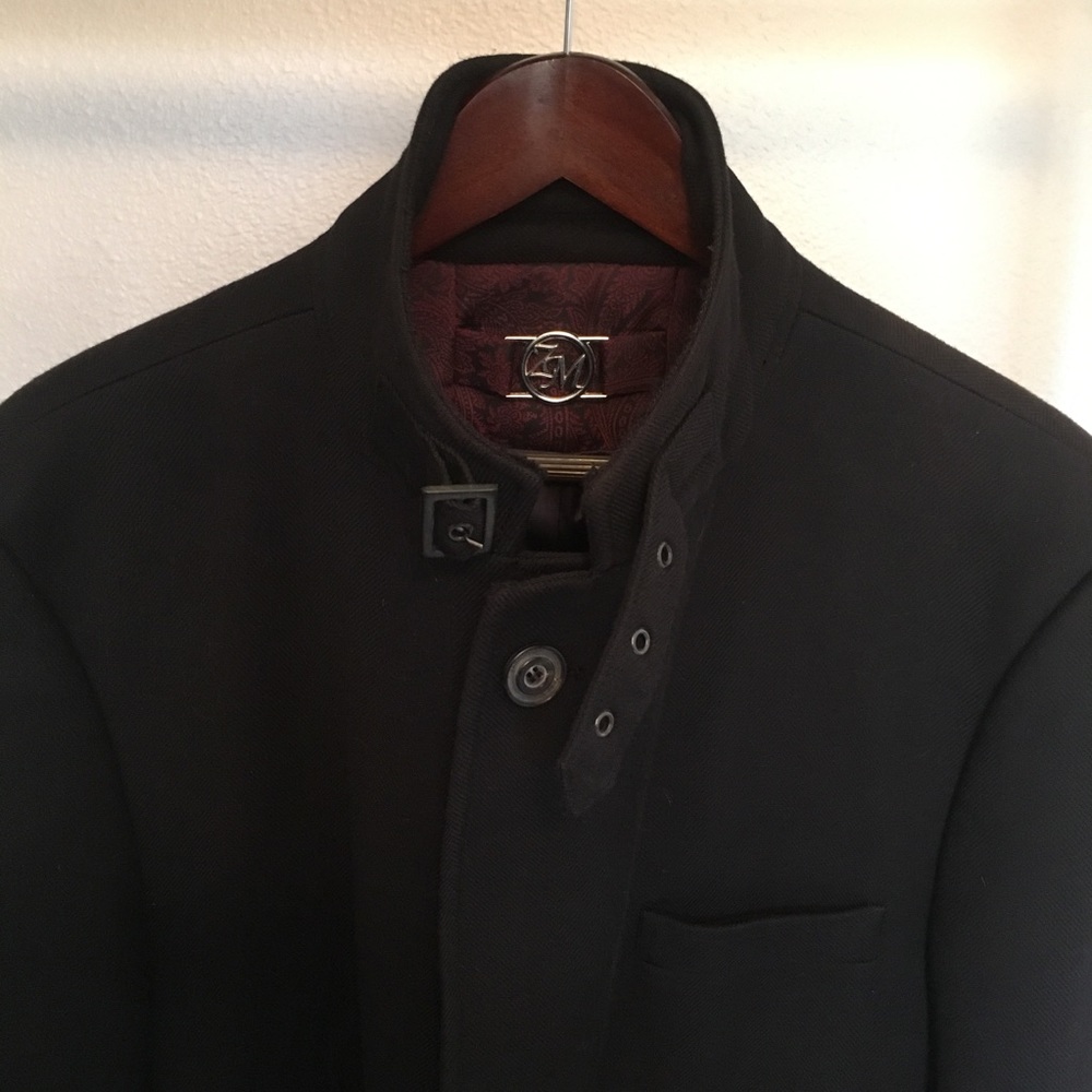 Zara Man black Coat