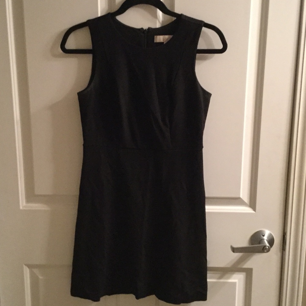LOFT Black Swing Dress