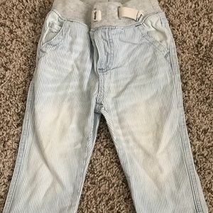 Baby Gap striped pants with pockets