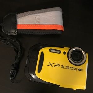Fuji shock proof and water proof camera