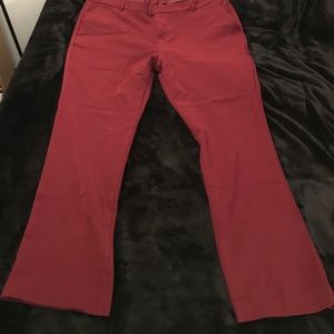 Old Navy Maroon Work Pants