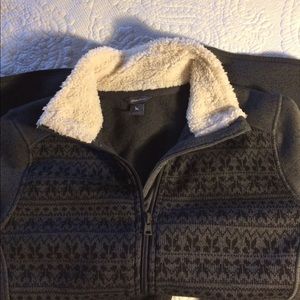 Eddie Bauer full zip sweater
