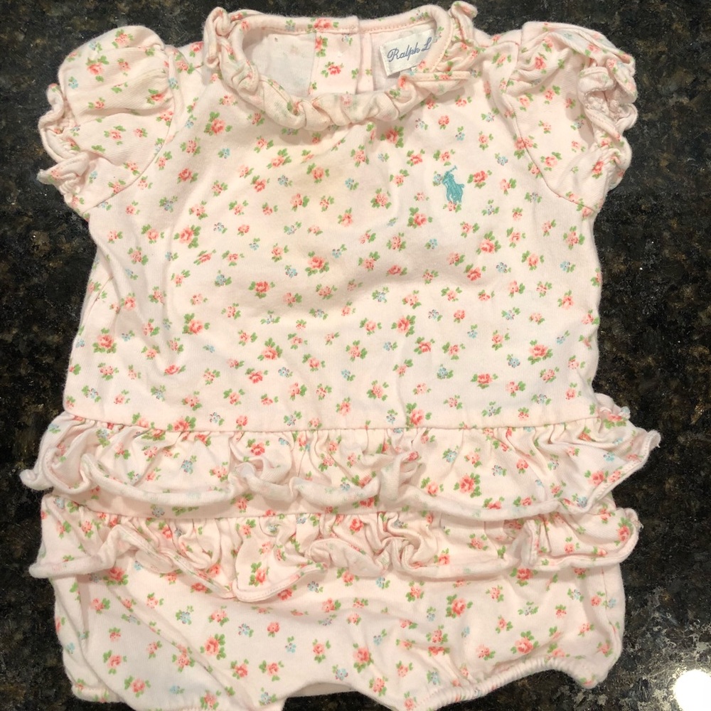 Ralph Lauren Flower Cotton Shortall