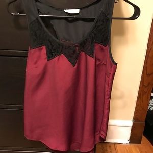 Maroon tank