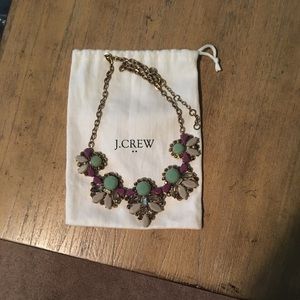 J. Crew multicolor bauble necklace