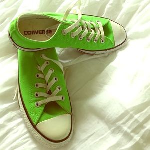Bright Green Converse