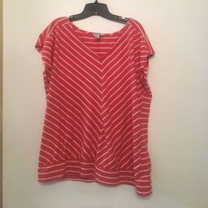 Striped Old Navy plus top