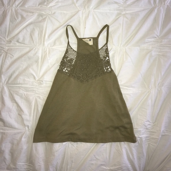 Cute Tank Top with Lace Detail - Picture 1 of 2
