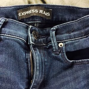 Express jeans "legging mid rise"