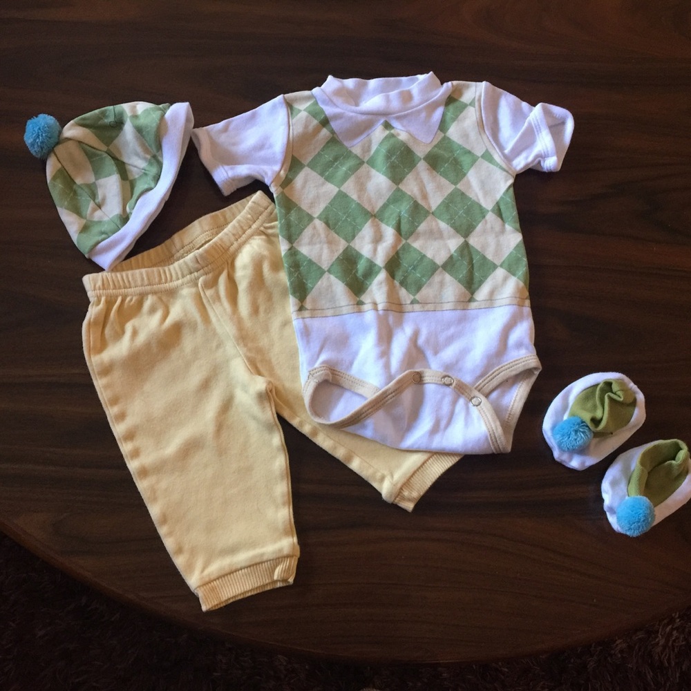 Baby Golfer Costume 0-6mo