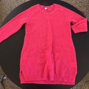 Old Navy Hot Pink Maternity Sweater