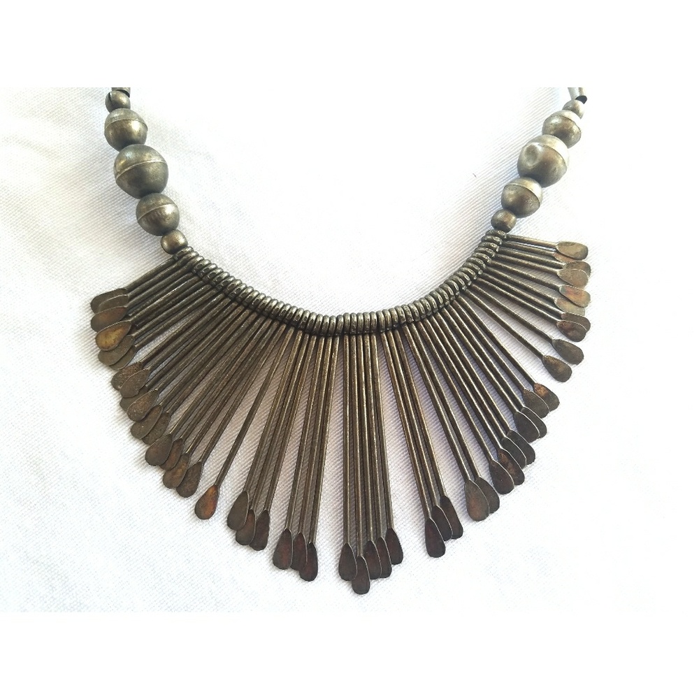 NWOT Antique Silver Necklace