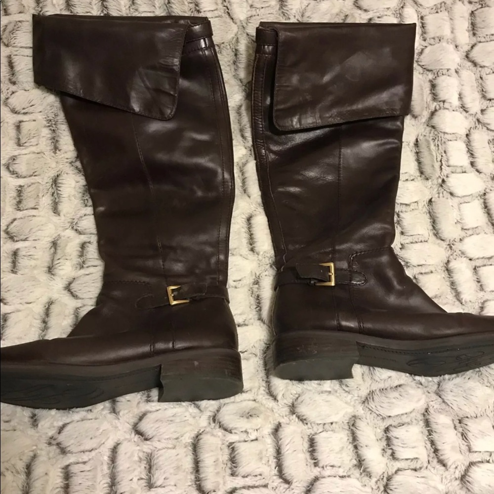 Brand new leather riding boots