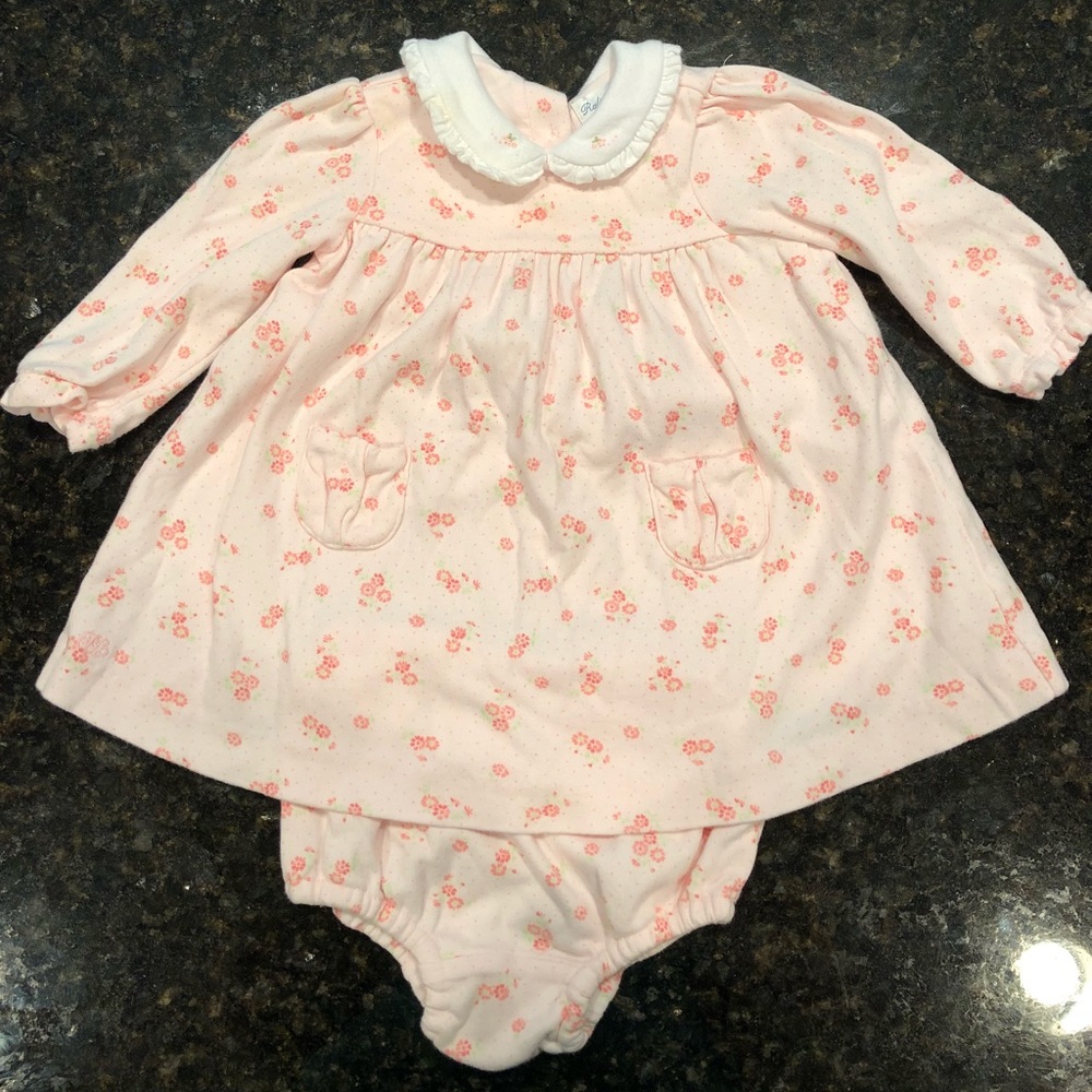 Ralph Lauren Polo Cotton Dress with Bloomers