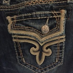 Woman's Rock Revival Designer Jeans