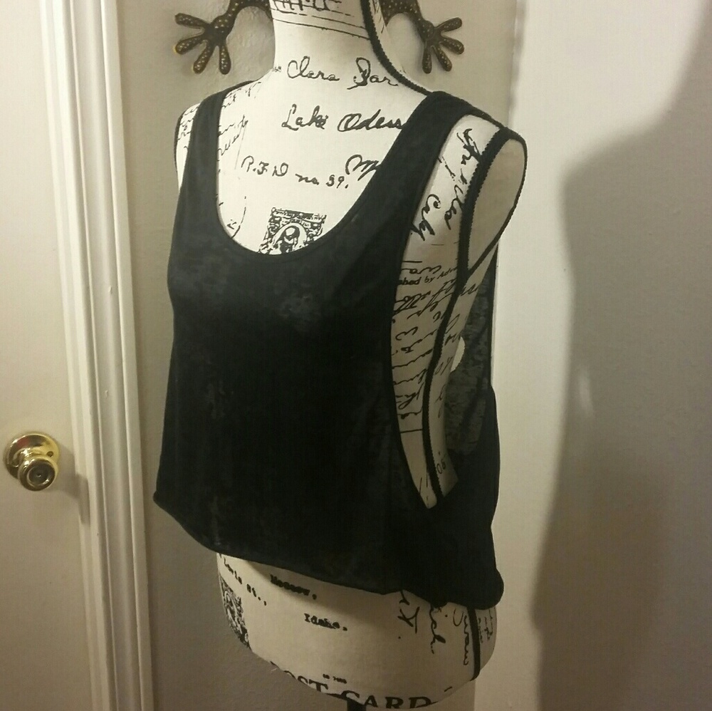 Ocean Drive Crop Top - Open Back