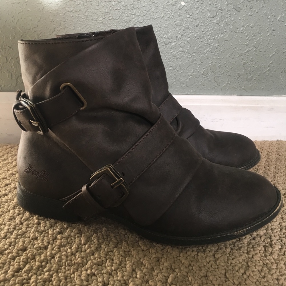 Blowfish brown leather boots