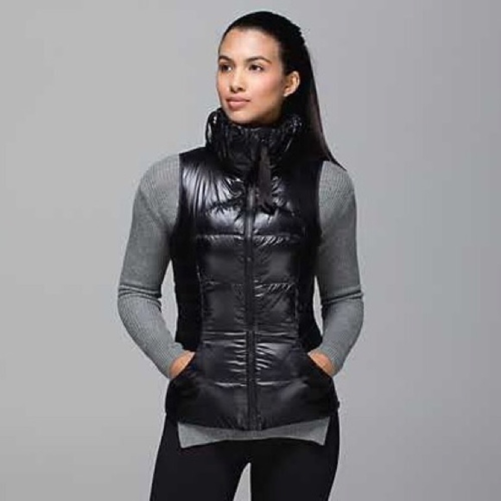 Fluffin’ Awesome Black Vest Lululemon
