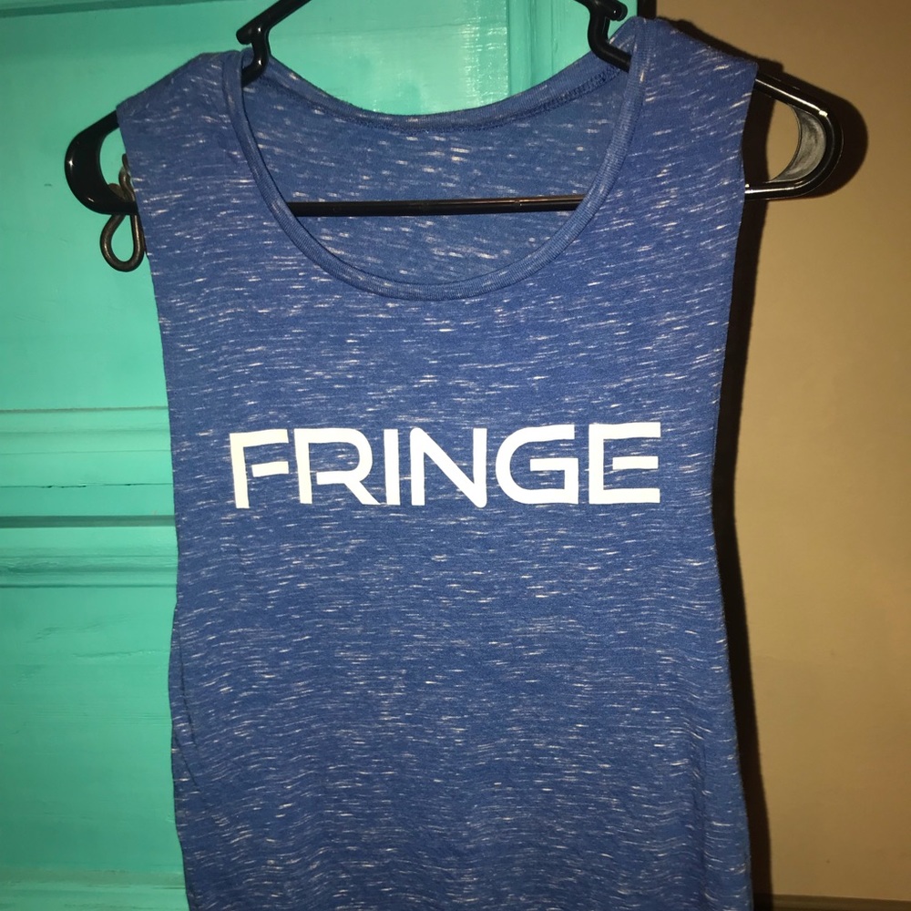 Fringe sport tank