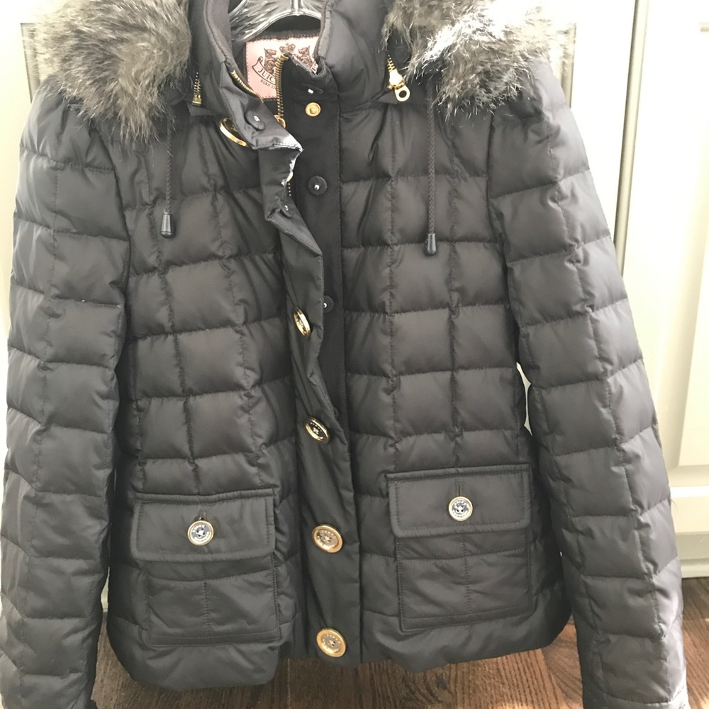 🦄 JUICY COUTURE puffer jacket!! Small.