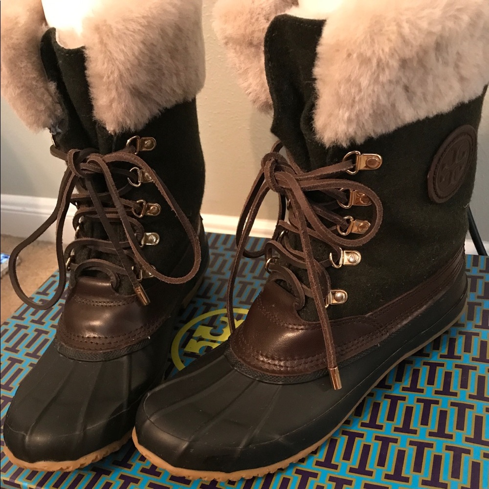 Tory Burch Rain and Snow Boots
