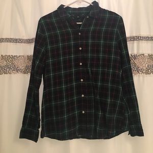Gap - Holiday Plaid Button Down