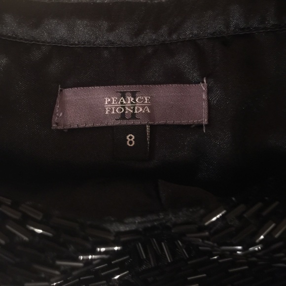 Pearce Fionda Black & White Column Dress - Picture 7 of 7