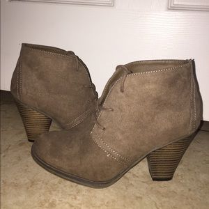 Brown Ankle Booties