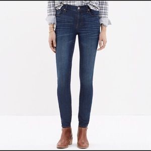 NWOT!! Madewell skinny skinny jeans!!
