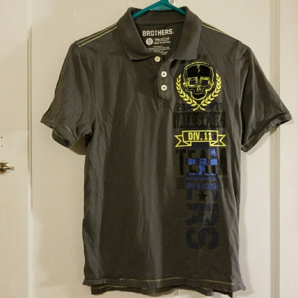 Boy's Short Sleeve Polo Size Large (12)