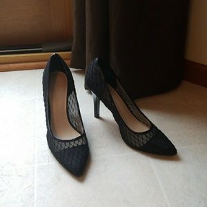 Nine West Black Heels, Size 7.5