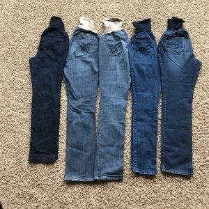 Maternity Jeans - 5 pair