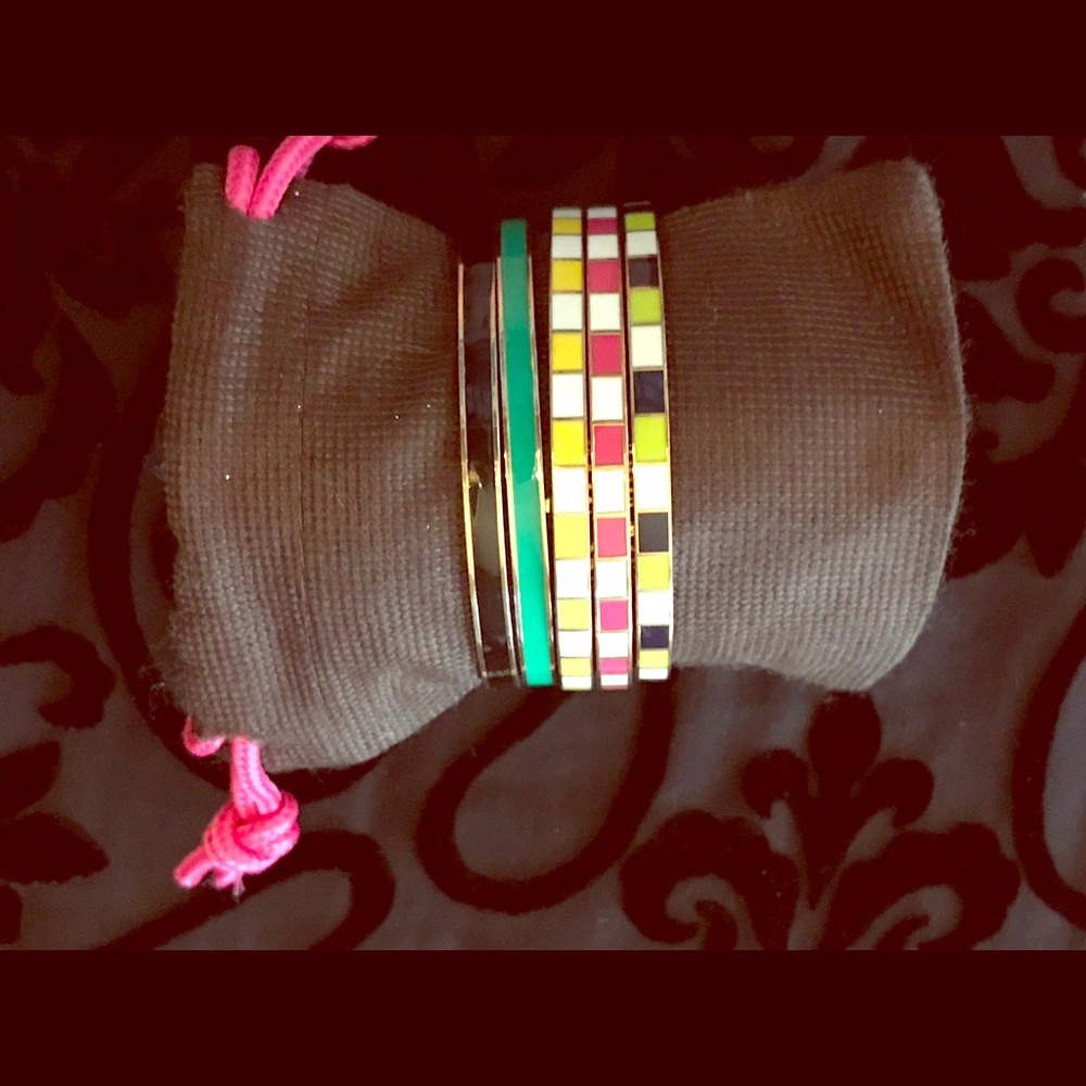 Collection of five Kate Spade Bracelets