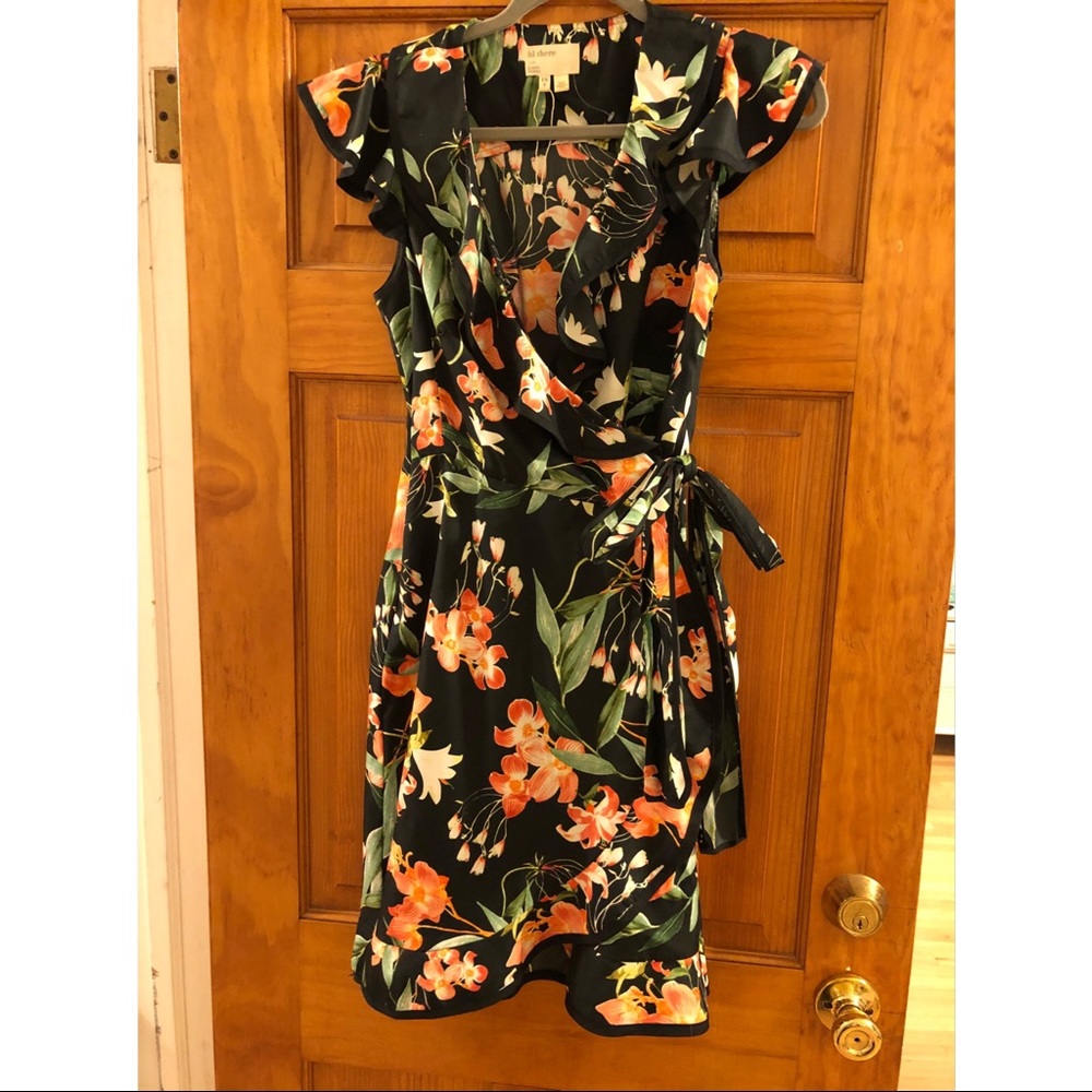 Anthropologie silk dress