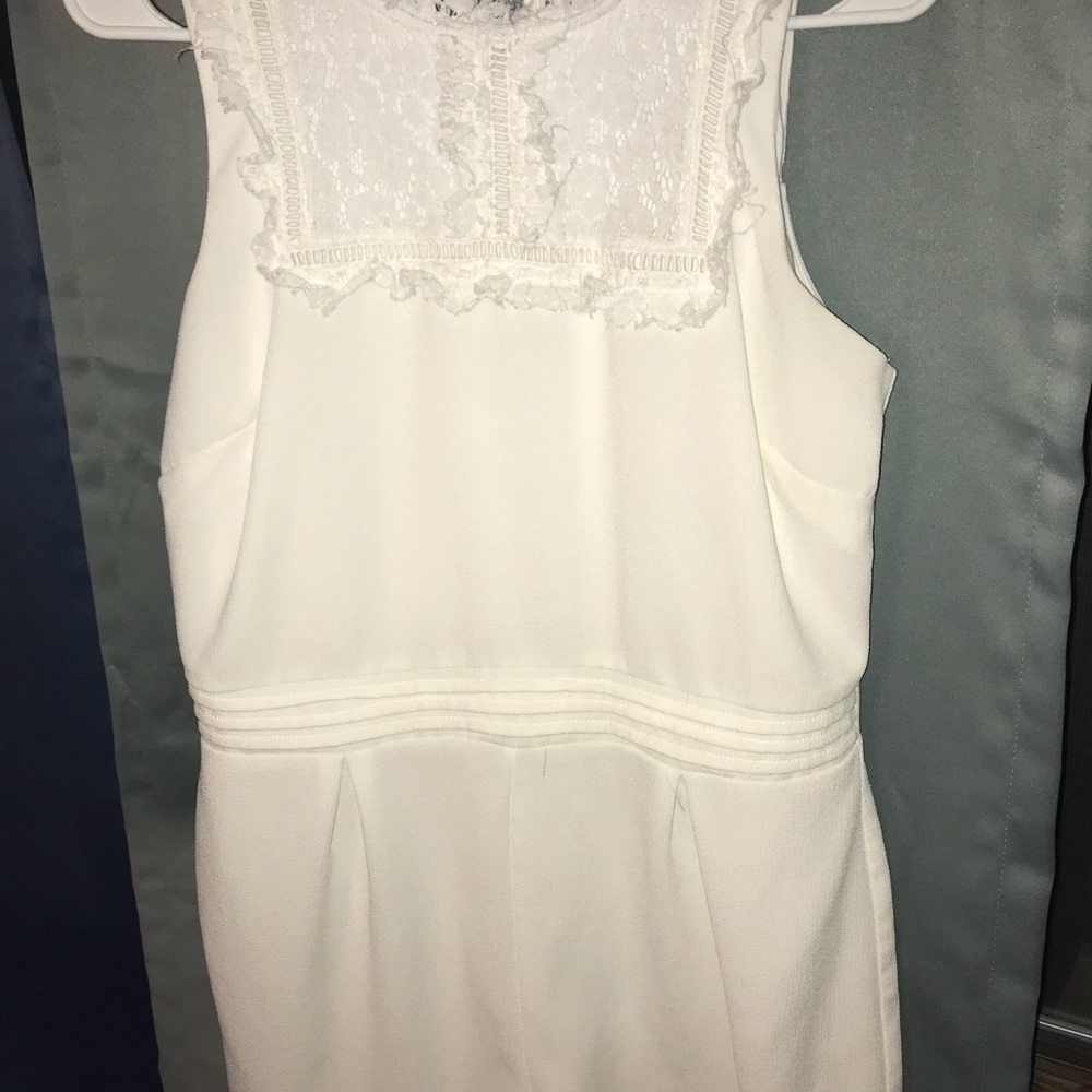WHITE ROMPER