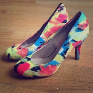 Floral Kelly & Katie Heels