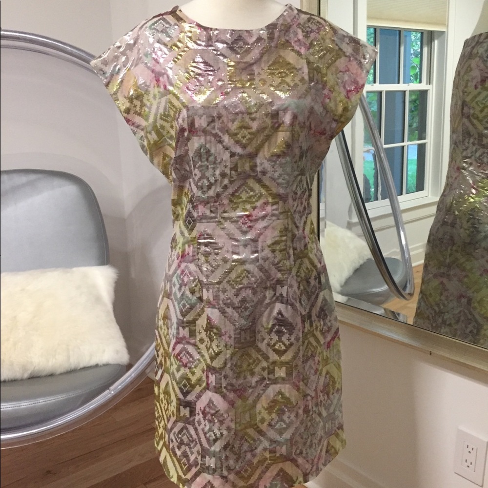 Iridescent cocktail dress