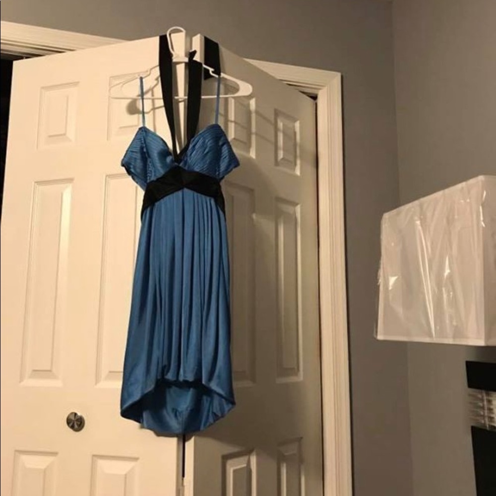 Blue BCBG dress