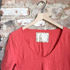 Anthropologie V Neck Tee