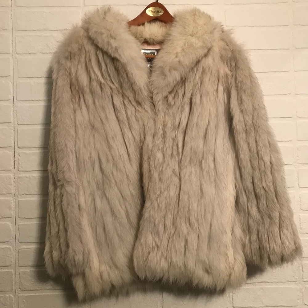 1980’s Saga Fox fur coat