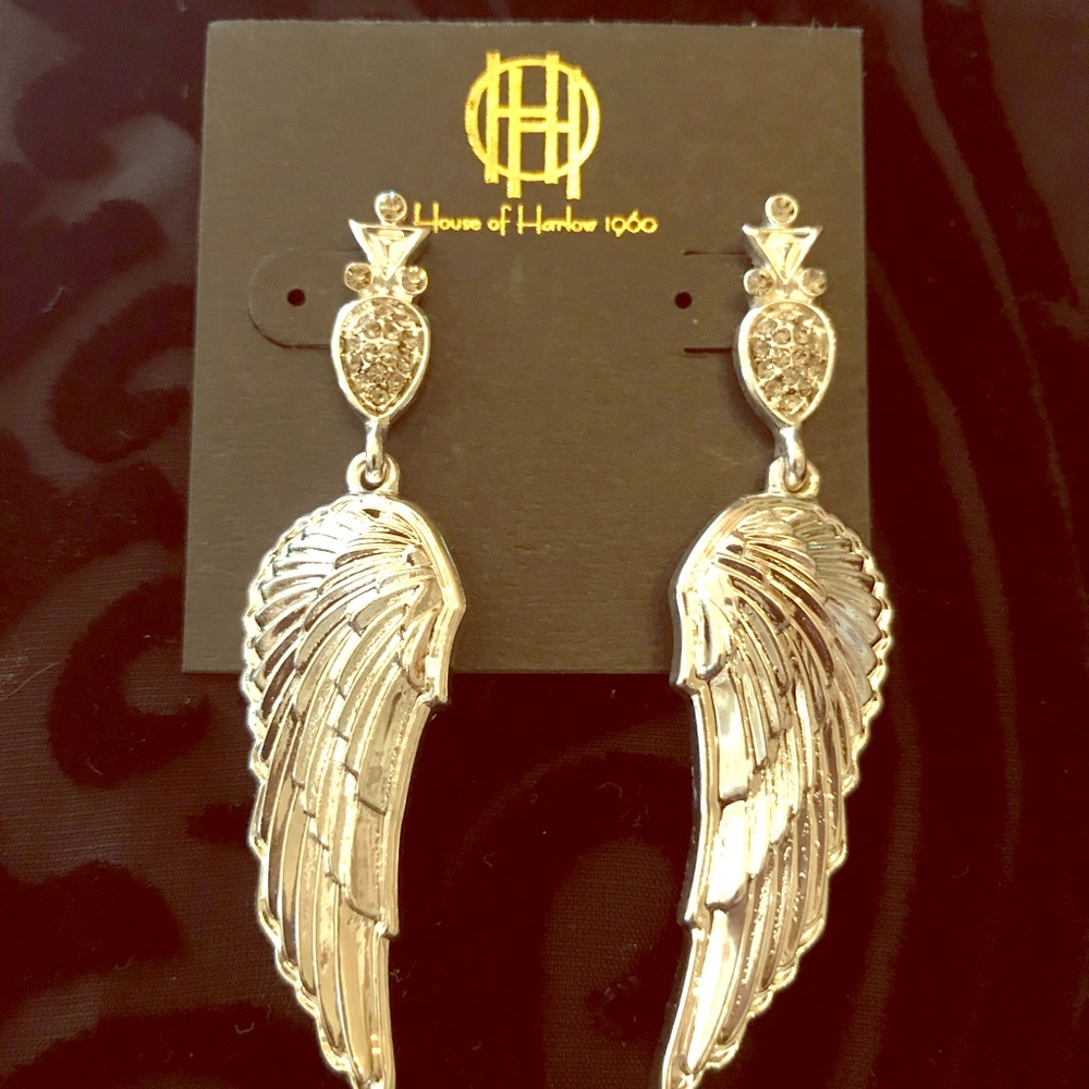 House of Harlow Angel earrings