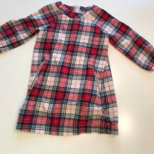Girls plaid dress - Baby Gap