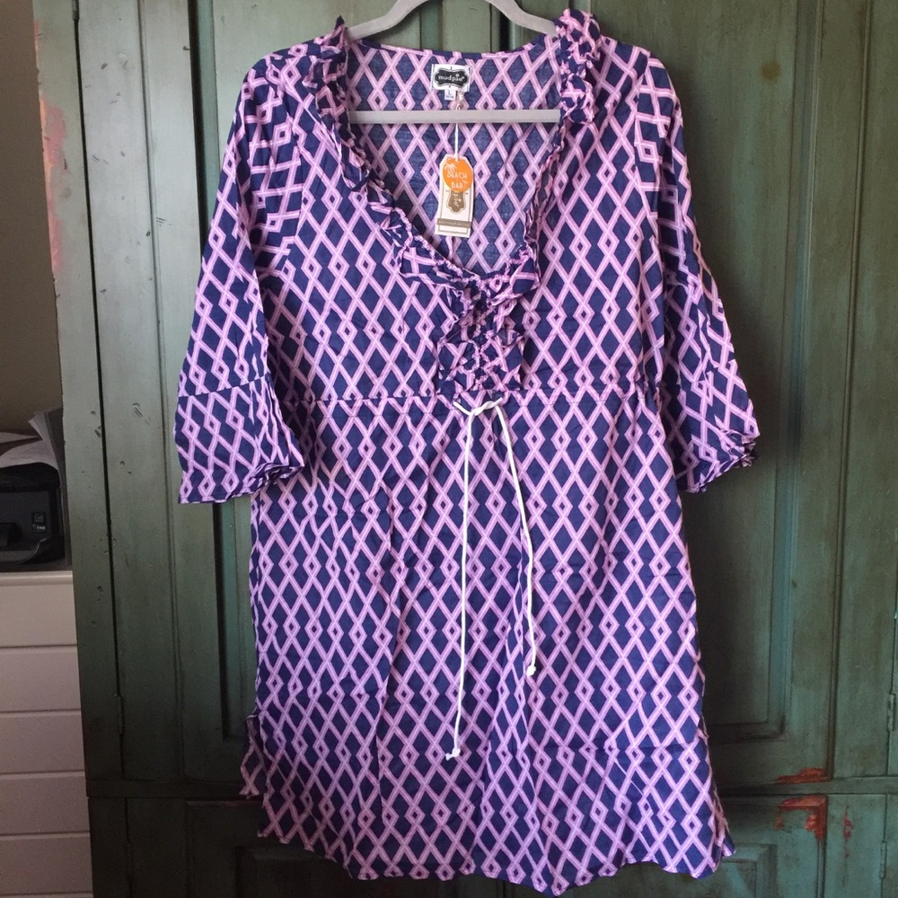 Mud pie Annabell Tunic L NWT